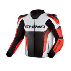 Мотокуртка Shima STR 2.0 Black/ White/ Red L