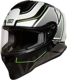Мотошолом Origine Dinamo Galaxy White - Black - Matt L