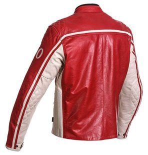 Мотокуртка SEGURA кожа JONES red M
