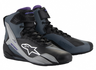 Моточеревики Alpinestars Stella Faster-4 Black/Gray/Violet 39