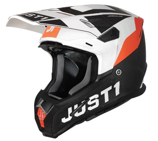 Мотошолом Just1 J22 Adrenaline Orange Carbon Matt L