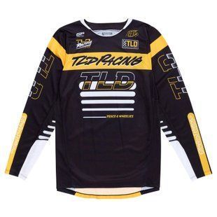 Мото джерсі TLD GP PRO JERSEY; FIFTY-50 BLACK / GOLD LG