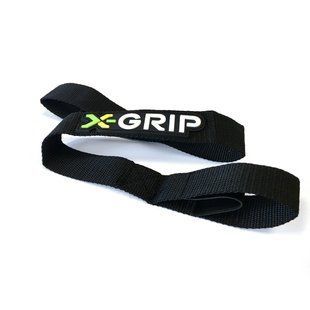Стропа передня X-GRIP Lifting strap front universal black, with logo patch for almost all forks/models front