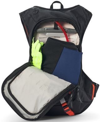 Рюкзак USWE MOTO HYDRO 12L Hydration Pack Factory Orange Large