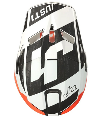 Мотошолом Just1 J22 Adrenaline Orange Carbon Matt L