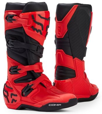 Мотоботи FOX Comp Youth Boot Flo Red 1