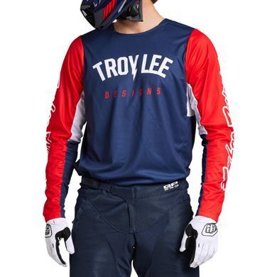 Мото джерсі TLD GP PRO JERSEY BOLTZ NAVY/RED LG