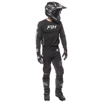 Мотокостюм FASTHOUSE Elrod OG Jersey, Black - 38/2X