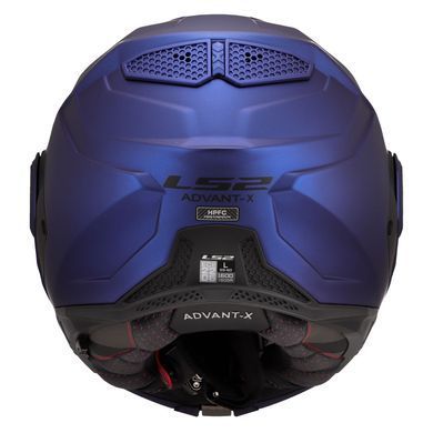 Мотошолом LS2 FF901 Advant X Solid Navy Blue XXXL