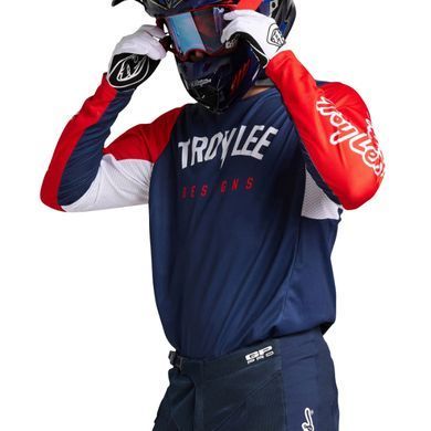 Мото джерсі TLD GP PRO JERSEY BOLTZ NAVY/RED LG