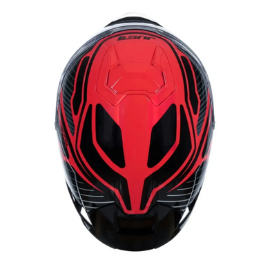 Мотошолом Just1 J-STR Tactical Silver Red Gloss S