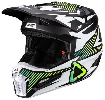 Шолом LEATT Moto 3.5 Helmet + Goggle Storm Teal XS