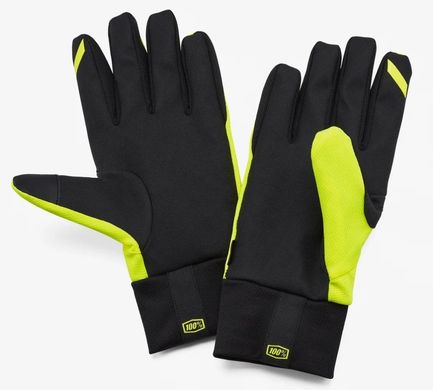 Водостійкі перчатки 100% Hydromatic Waterproof Glove Fluo Yellow XL (11)
