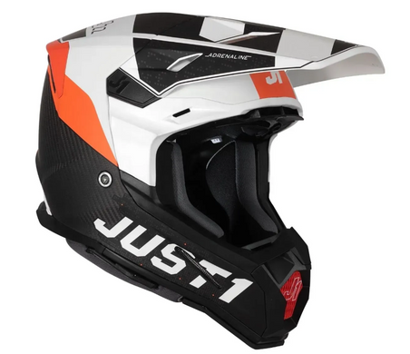 Мотошолом Just1 J22 Adrenaline Orange Carbon Matt L