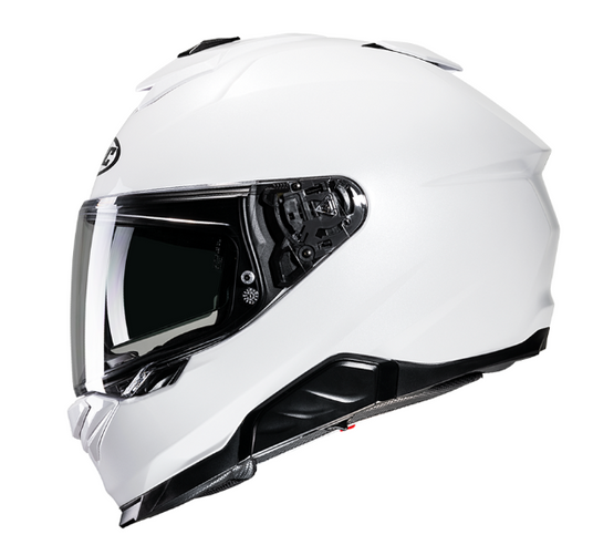 Мотошолом HJC I71 Gloss White M купити в Києві, доставка по