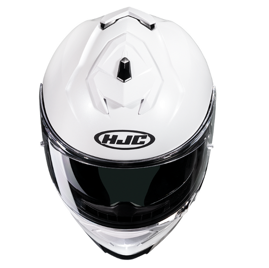 Мотошолом HJC I71 Gloss White M купити в Києві, доставка по