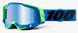 Маска кроссовая 100% RACECRAFT 2 Goggle Fremont - Mirror Blue Lens, Mirror Lens