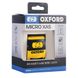 Замок на диск Oxford Quartz XA5 Alarm Disc Lock Yellow Black