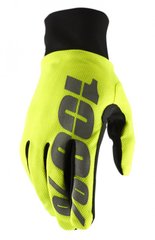 Водостойкие перчатки 100% Hydromatic Waterproof Glove Neon Yellow L (10)