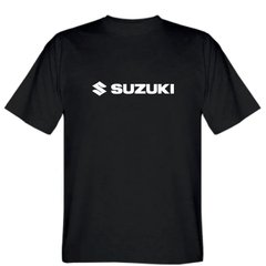 Мотофутболка Suzuki Black White S
