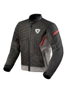 Куртка REV'IT TORQUE 2 H2O текстиль grey/red L