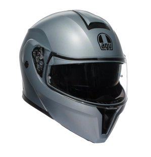 Мотошолом AGV STREETMODULAR (E2206) matt silver L