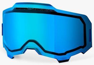 Лінза 100% ARMEGA/ARmatic Dual Vented Lens [Mirror Blue], Dual Mirror Blue Lens