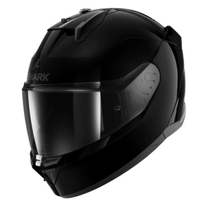 Мотошолом SHARK D-SKWAL 3 Blank Gloss Black L