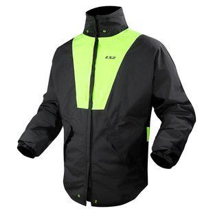 Мотодощовик куртка LS2 X-Rain Jacket Black Hi-Vis Yellow