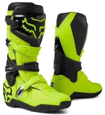 Мотоботы FOX MOTION BOOT Flo Yellow 11