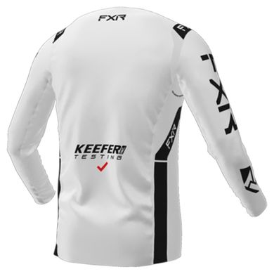 Мотоджерсі FXR Helium MX 22-White/Black M