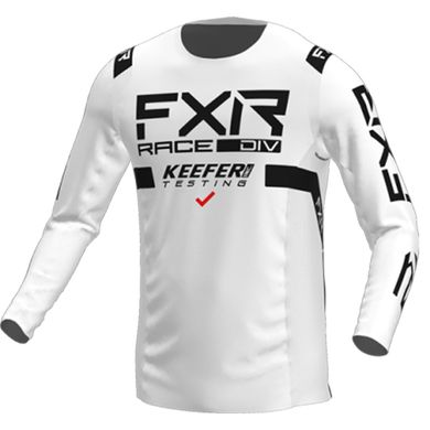 Мотоджерсі FXR Helium MX 22-White/Black M