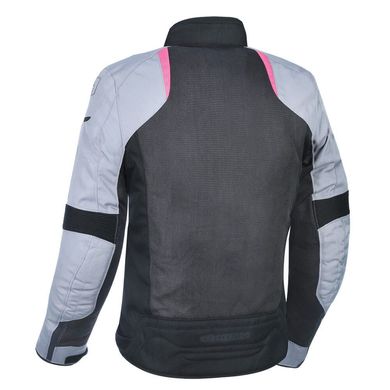 Мотокуртка Oxford Iota 1.0 WS Air Jkt Black / Grey / Pink XS