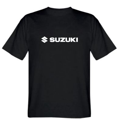 Мотофутболка Suzuki Black White L