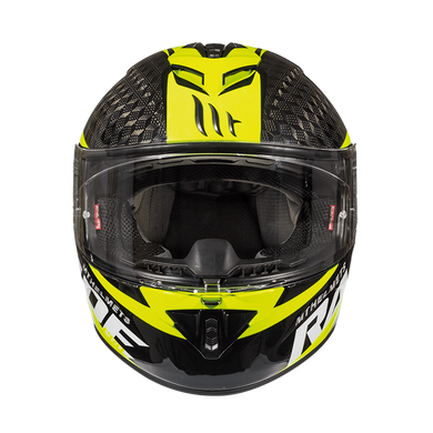 Мотошлем MT RAPIDE Pro Carbon Gloss Fluor Yellow L