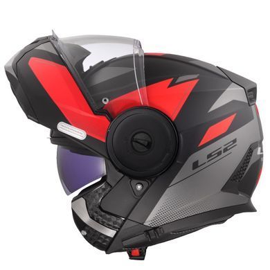 Мотошолом LS2 FF902 Scope 2 Duria Black Red L