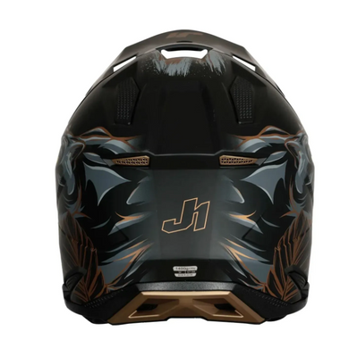 Мотошолом Just1 J40 Pantera Black Matt L