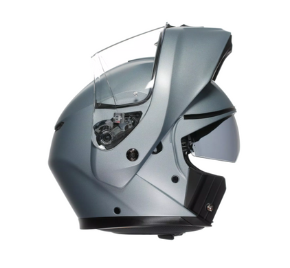 Мотошолом AGV STREETMODULAR (E2206) matt silver L