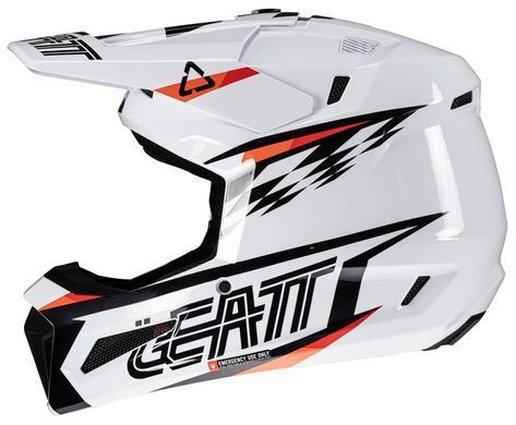 Шолом LEATT Moto 3.5 Helmet + Goggle White XS
