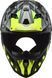 Мотошолом LS2 MX703 C X-Force Barrier Hi-Viz Yellow Green XXXL