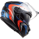 Мотошолом LS2 FF327 Challenger Galactic Blue Fluo Orange