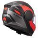 Мотошолом LS2 FF902 Scope 2 Duria Black Red L