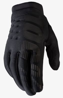 Зимние мотоперчатки 100% BRISKER Glove Black L (10)