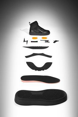Моточеревики PandoMoto Apex Sneakers Black 45