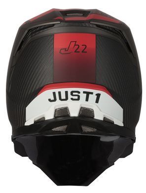 Мотошолом Just1 J22 Adrenaline Red Carbon Matt XL