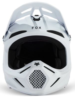 Мотошолом FOX V3 SOLID HELMET Matte White XL