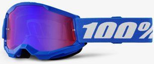 Дитячі Маска кросова 100% STRATA 2 Youth Goggle Blue Mirror Lens