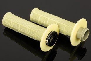 Гріпси Renthal MX R-Works Lock-On Grips - Half Waffle Aramid, Kevlar