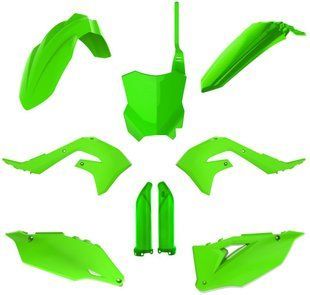 Пластик Polisport MX kit - Kawasaki (19-) Green Kawasaki