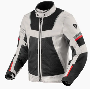 Мотокуртка REV'IT TORNADO 4 H2O текстиль silver/black L